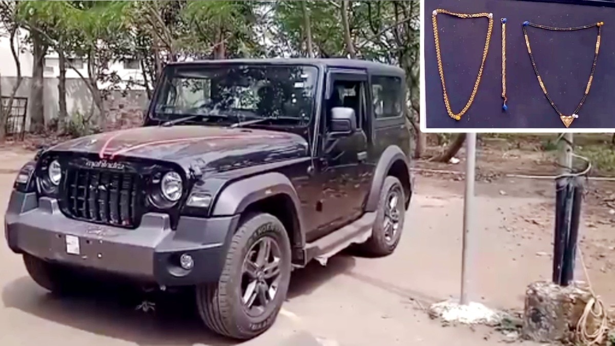 Maharashtra youth arrested after stealing gold to buy Mahindra Thar