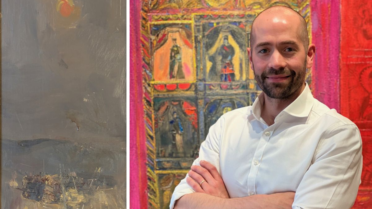 Lost Scottish painting discovered in charity shop, sells for £29,500