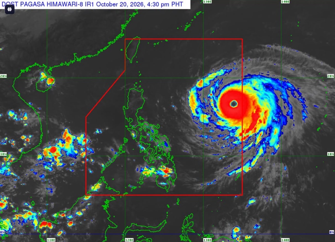Super Typhoon Rosal magdadala ng malakas na ulan sa bansa ngayong Huwebes