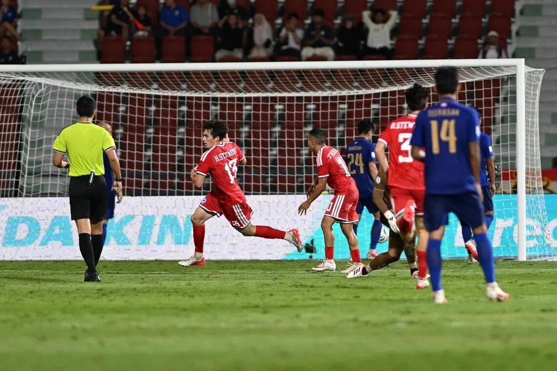 Singapore bows out of ASEAN Championship after aggregate loss to Thailand