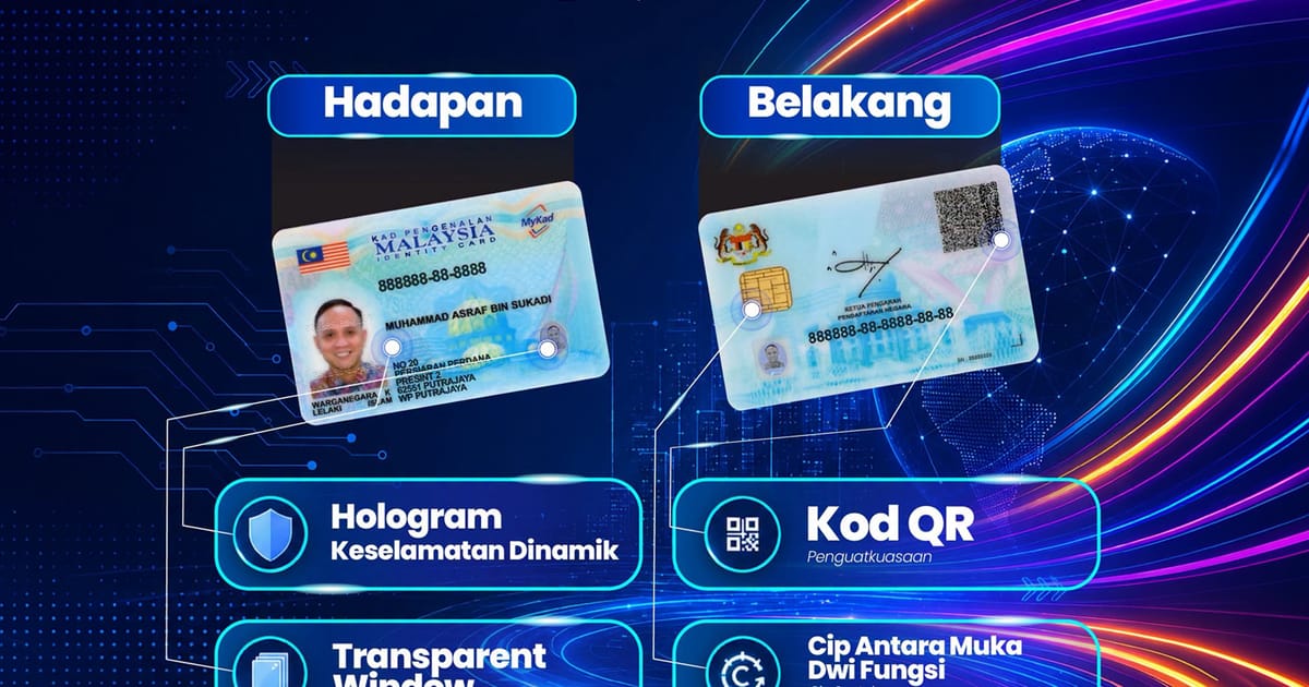 Malaysia unveils redesigned MyKad with enhanced durability features