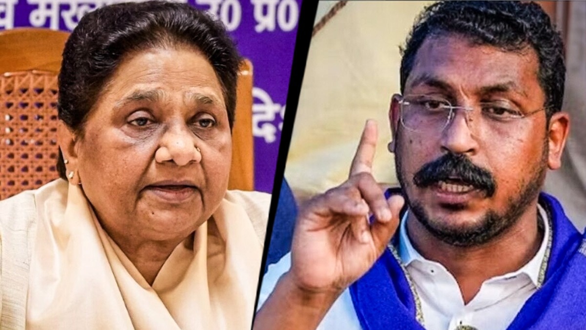 मायावती का चंद्रशेखर आजाद पर हमला, कमजोर जनाधार का आरोप
