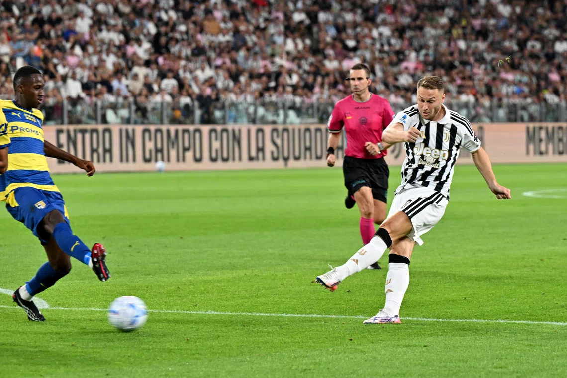 Juventus substitutes seal comfortable victory over Parma