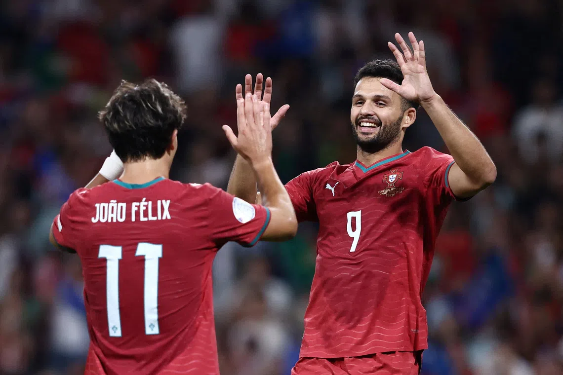 Portugal advances to Nations League quarter-finals with perfect record intact
