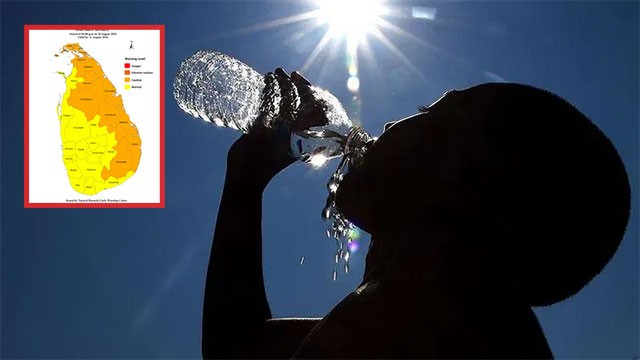 Heat advisory issued across multiple Sri Lankan districts