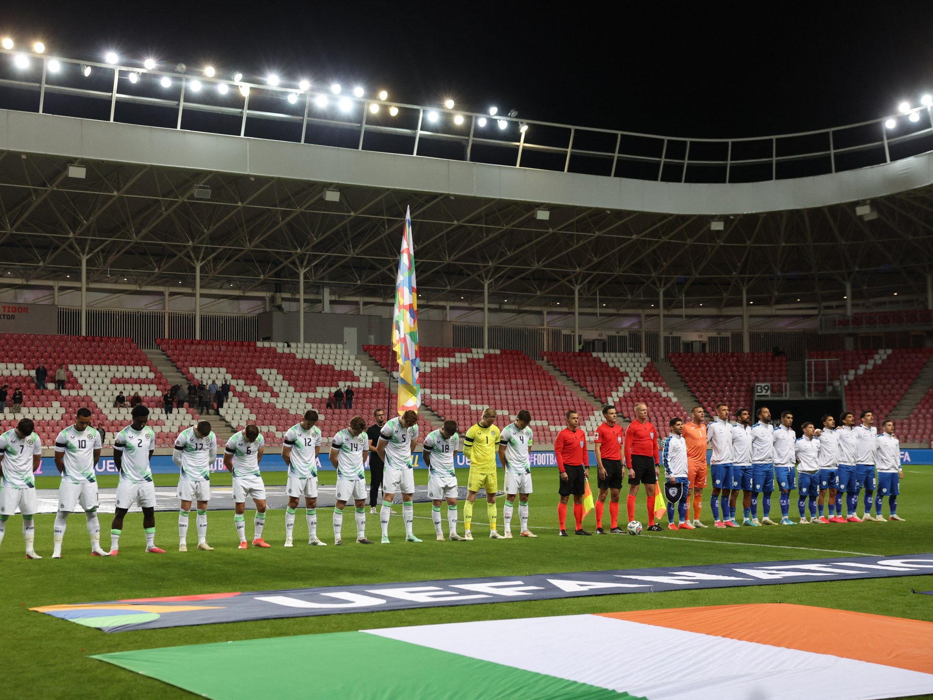 Ireland suffers defeat to Israel in football fixture