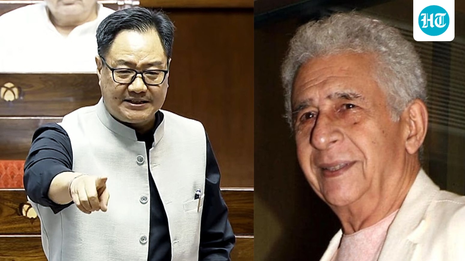BJP leader Rijiju attacks actor Shah over Jamia student support