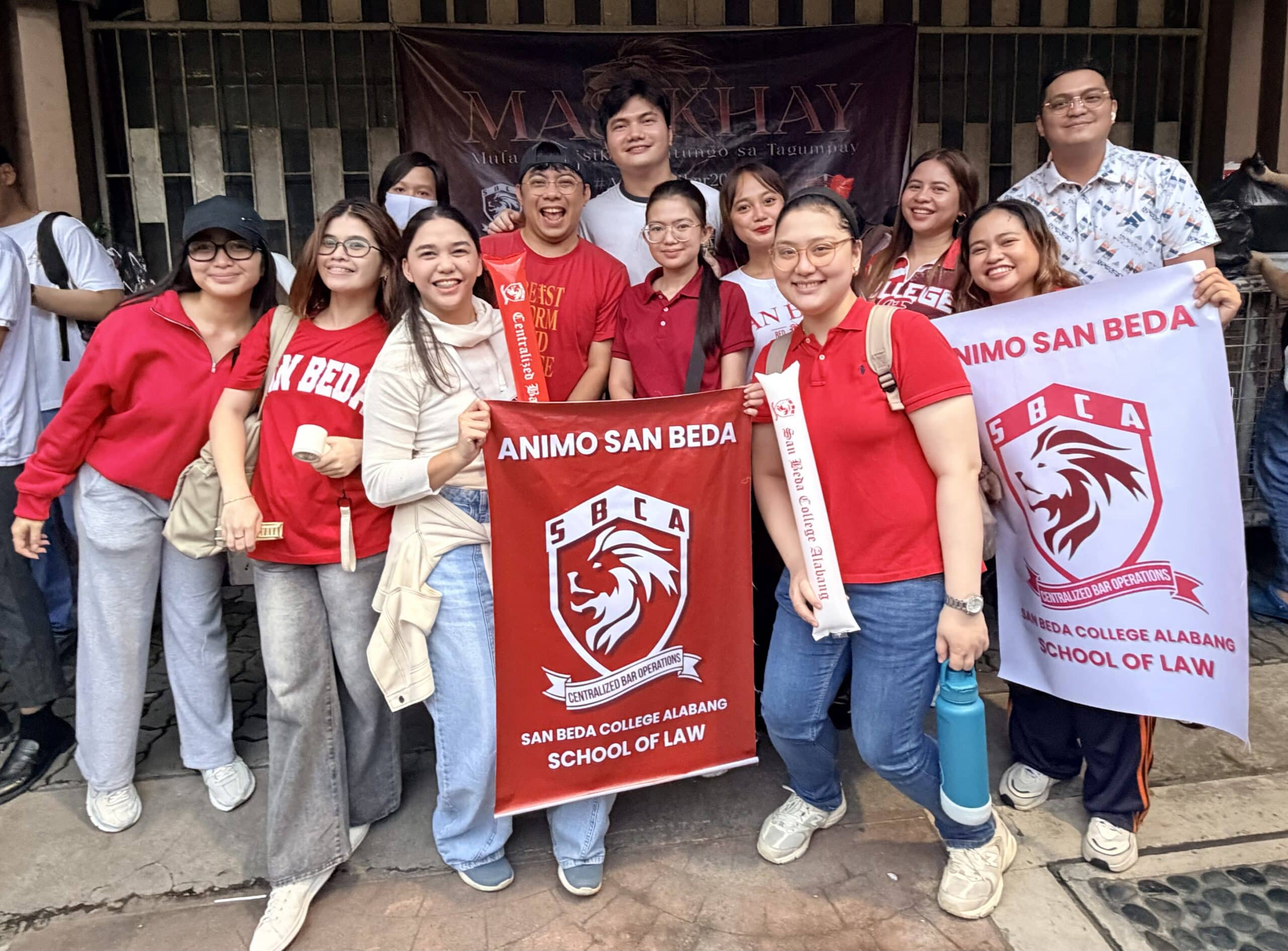 Supporters Rally Behind Bar Exam Takers as First Day Concludes