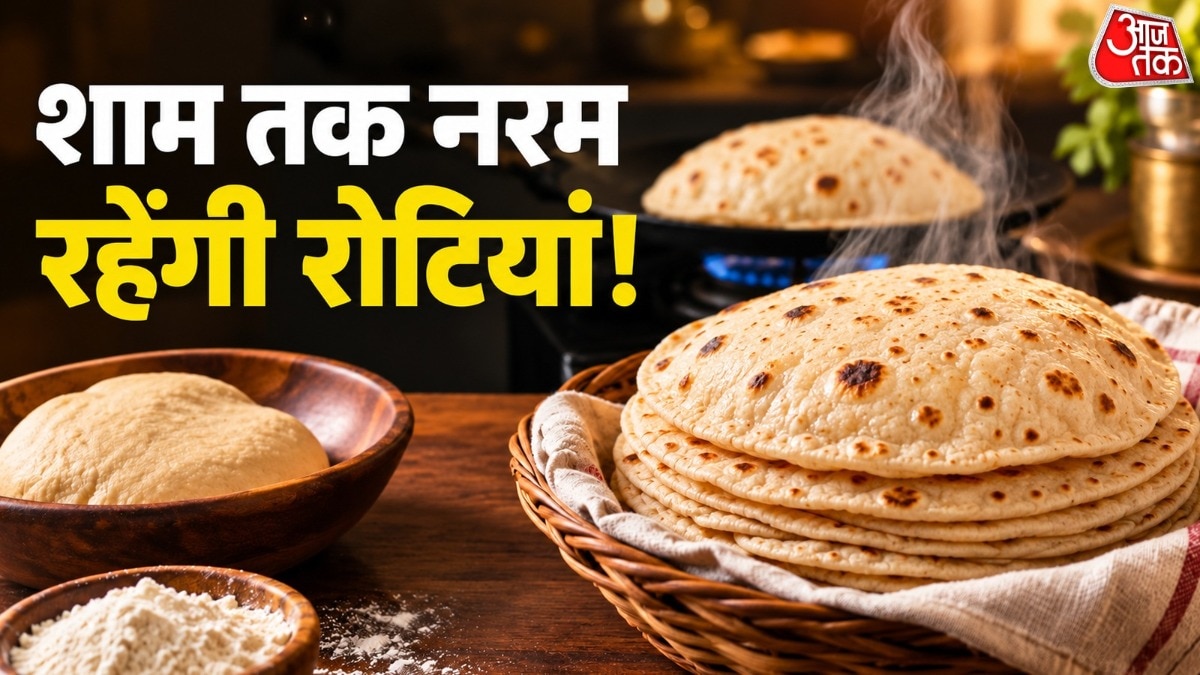 Keep morning-made rotis soft through evening with these simple tips