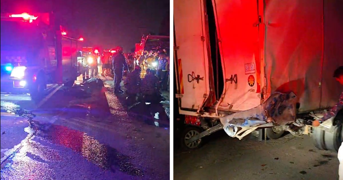 Empat orang terbunuh dalam kemalangan kereta di Kota Kinabalu
