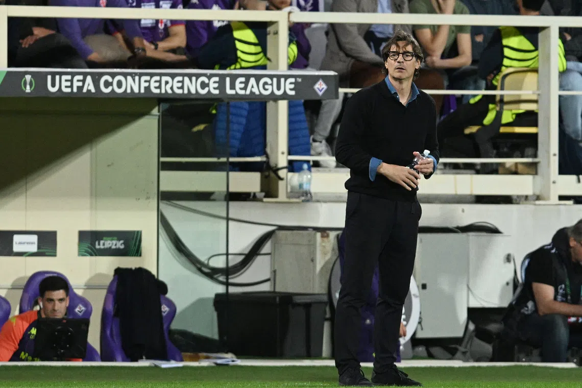 Fiorentina reinstates Vanoli after swift sacking of Grosso