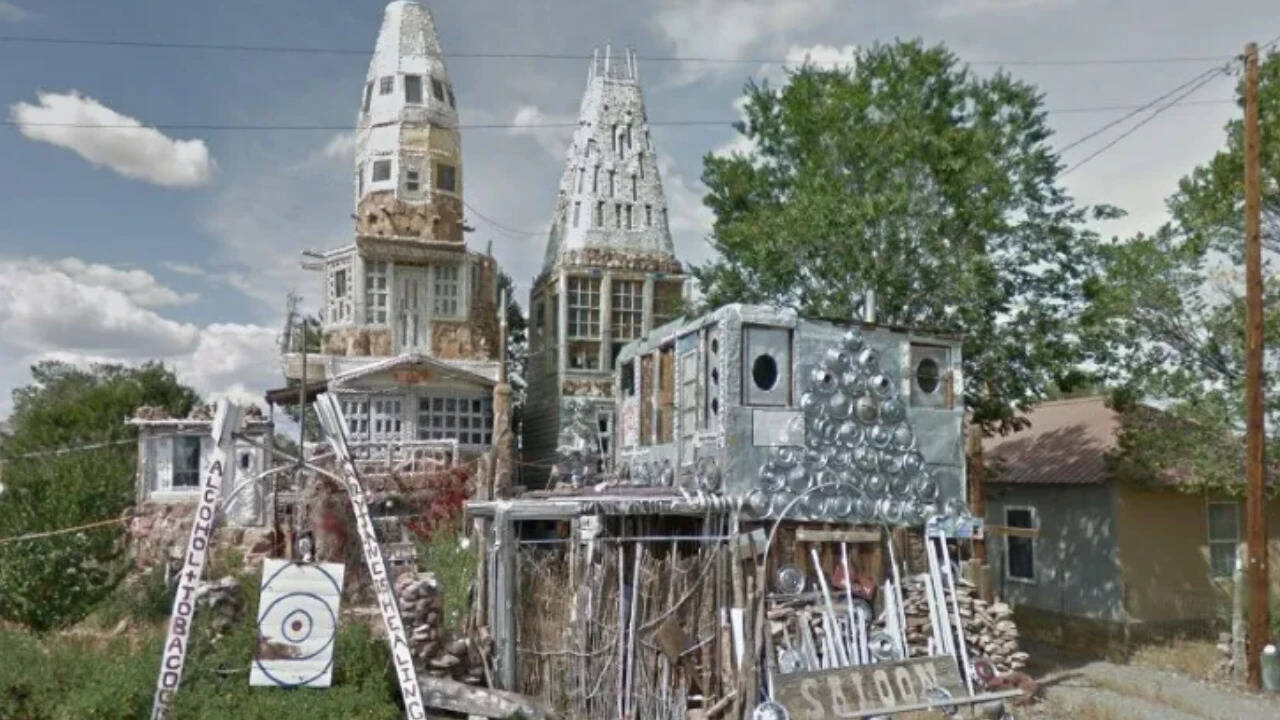 Vietnam Veteran's Colorado Scrap Metal Castle Survives Devastating Fire