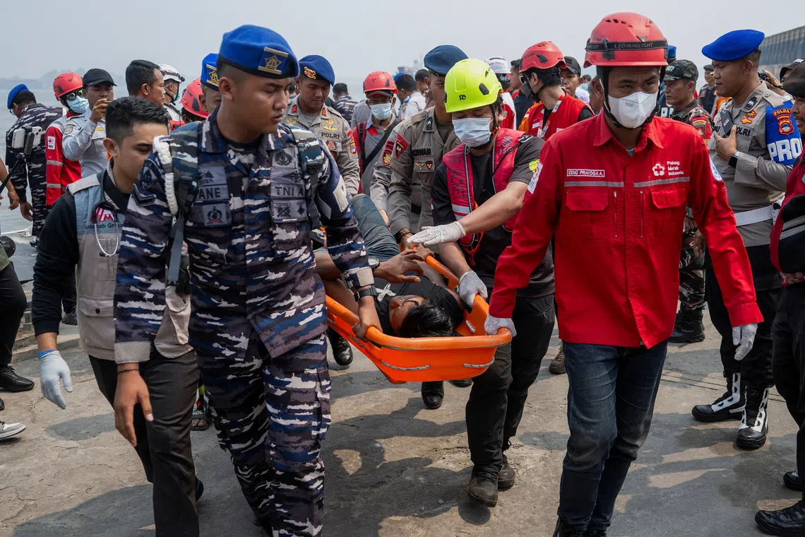 Indonesia mobilises recovery effort for capsized vessel with 129 still missing