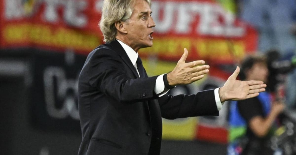 Mancini seeks silver linings after Italy's opening defeat to Belgium