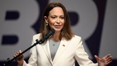 Venezuela opposition leader Machado returns from exile, demands elections