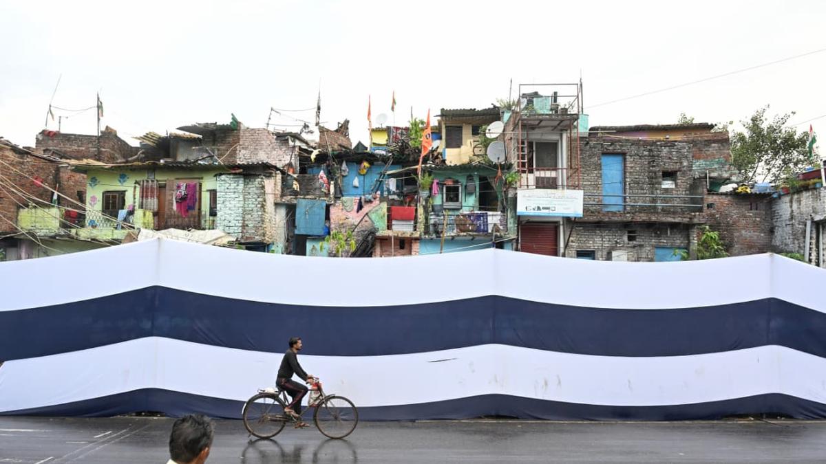 Delhi slum covered ahead of BRICS summit, residents decry optics over aid
