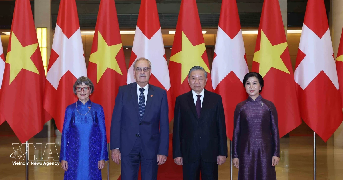 Swiss President Parmelin arrives in Vietnam for official state visit