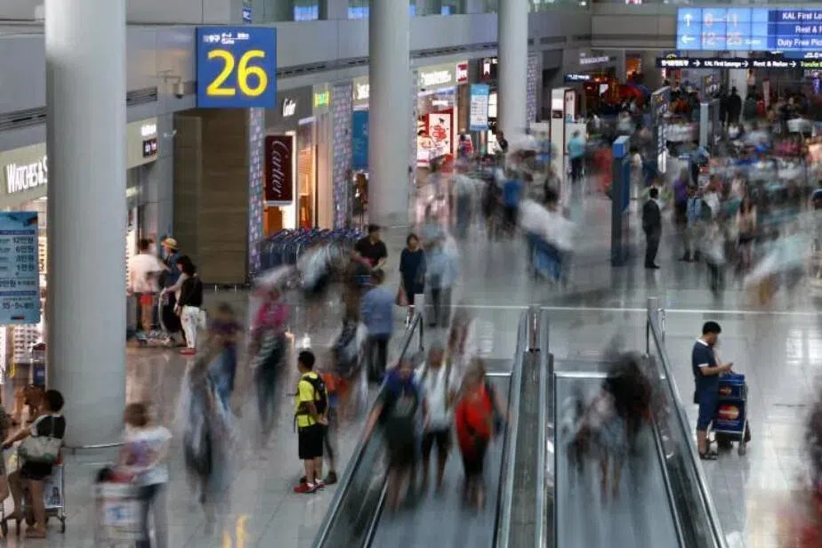 Incheon Airport installs barriers to combat queue-jumping disruptions