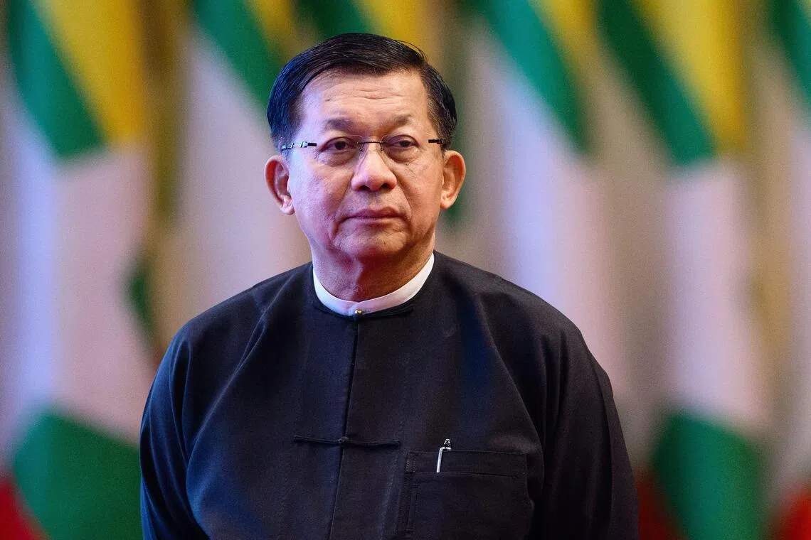 Myanmar's Min Aung Hlaing set for Cambodia visit amid criticism