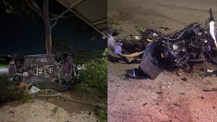 Police hunt two motorists after fatal Tampines crash kills couple