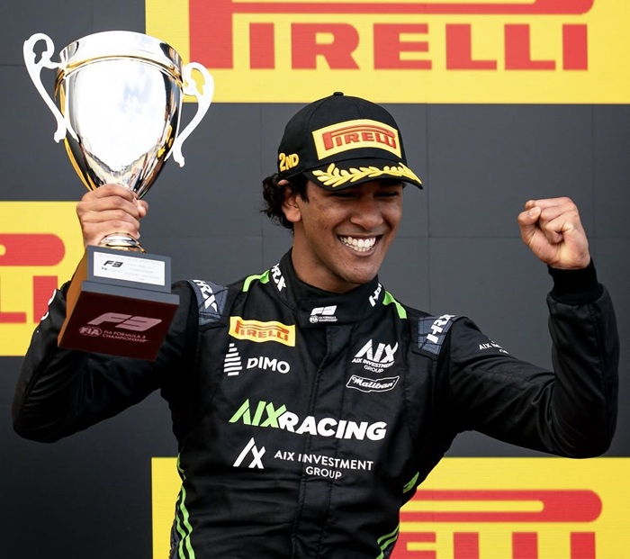 Sri Lankan driver Yevan David shows promise in FIA Formula 3 rookie campaign