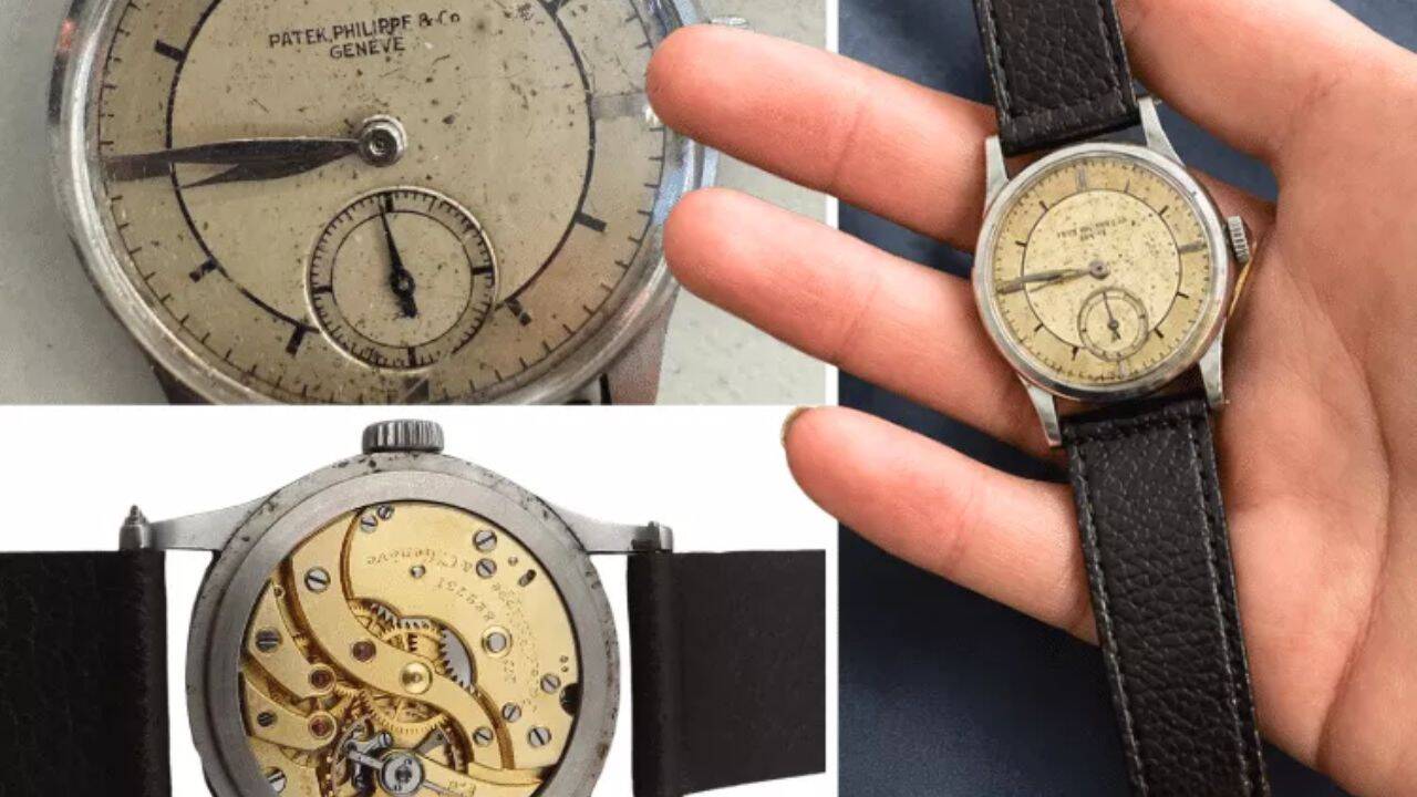 Rare 1930s Patek Philippe timepiece fetches £59,000 at UK auction
