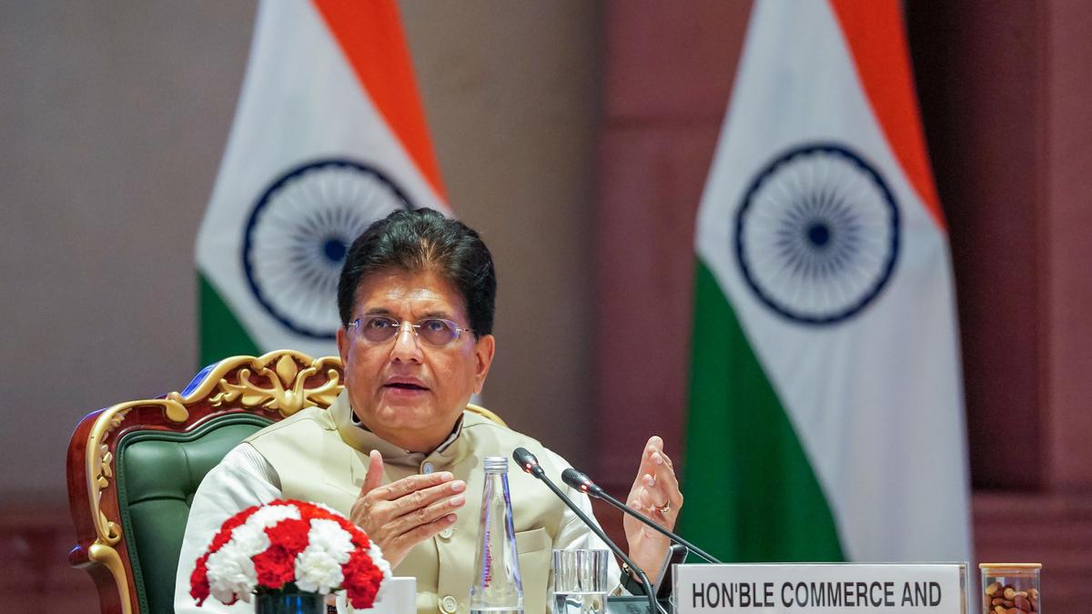 भारत-अमेरिका व्यापार समझौता अमेरिकी रियायती दरों पर निर्भर: गोयल