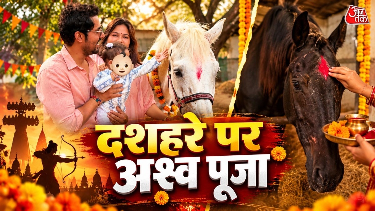 रणदीप हुड्डा ने दशहरे पर की अश्व पूजा, सोशल मीडिया पर साझा की तस्वीरें