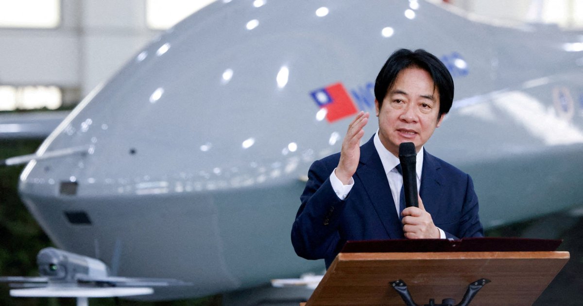 Taiwan leader defends military spending as peace priority