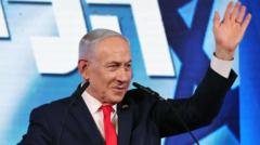 Netanyahu's coalition leads Israel election but falls short of majority