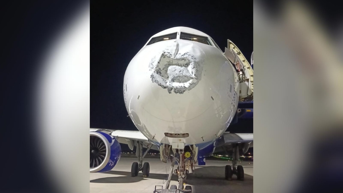 IndiGo aircraft struck by lightning, lands safely in Lucknow
