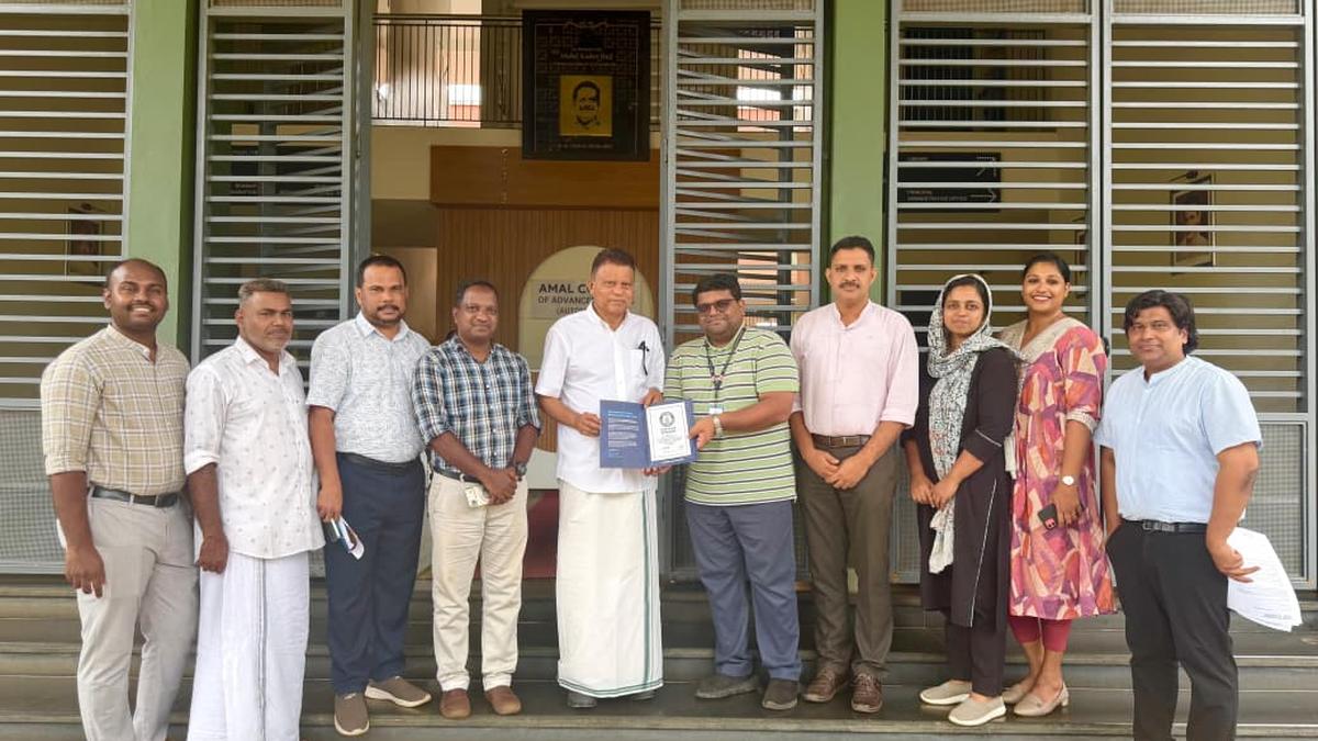 Kerala educator sets Guinness World Record for unique achievement