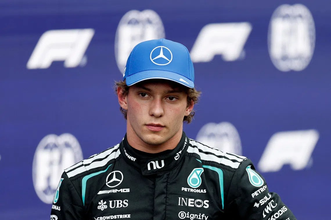 F1 title leader Antonelli faces grid penalty at home Monza race
