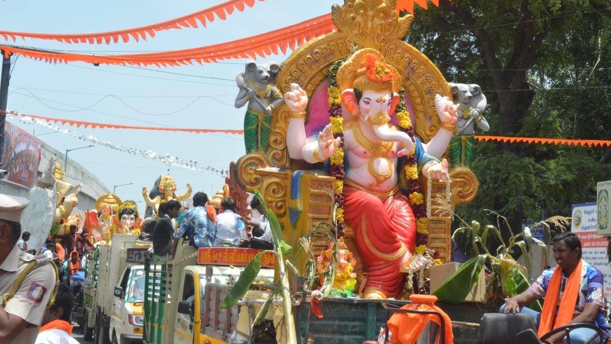 Tamil Nadu deploys 3,500 police for Vinayaka Chaturthi idol immersion