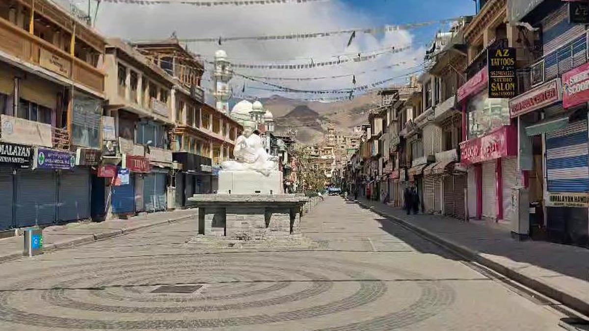 Ladakh marks anniversary of statehood agitation deaths with shutdown