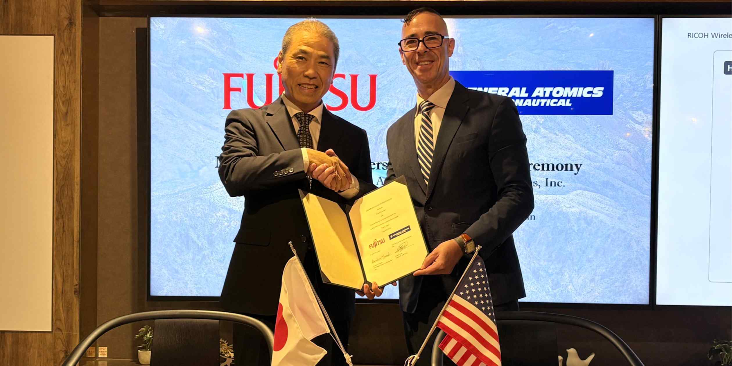 Fujitsu, General Atomics establish UAV maintenance partnership in Japan