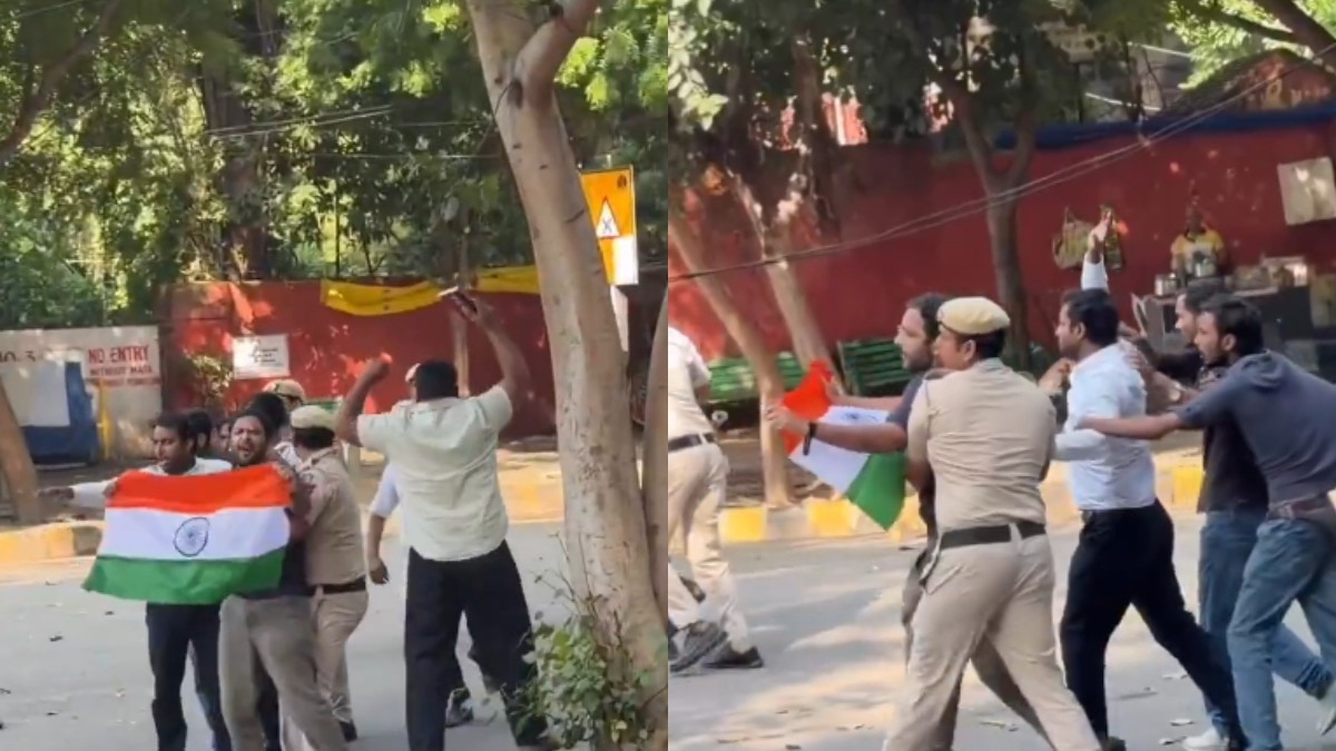 दिल्ली पुलिस ने जंतर-मंतर से दो व्यक्तियों को हिरासत में लिया