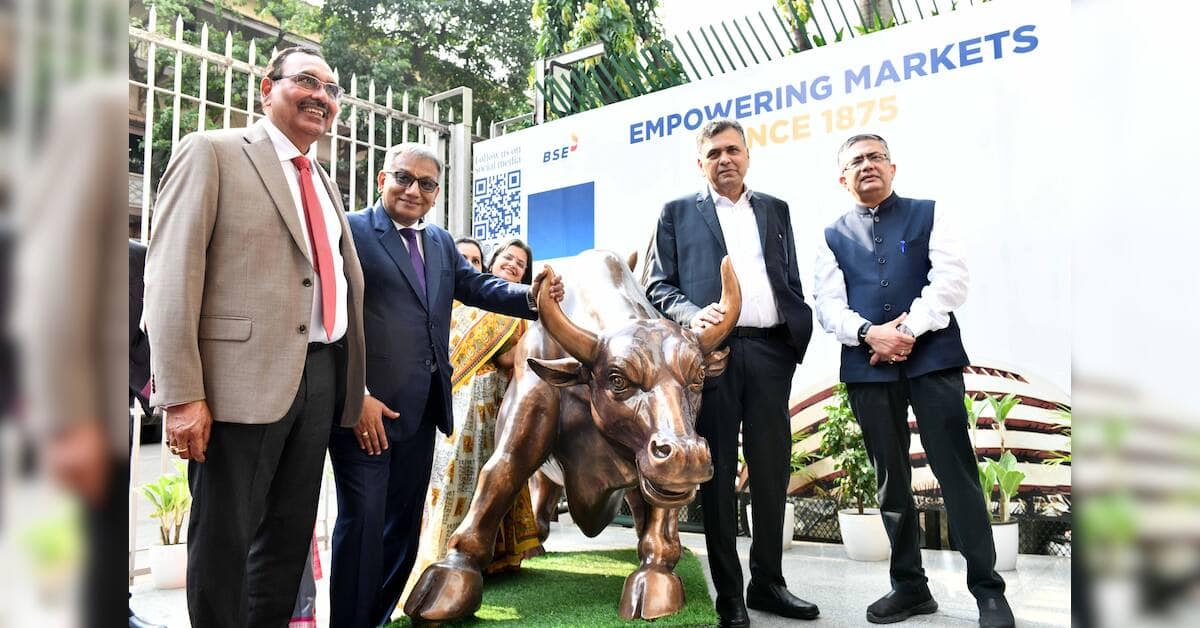 NSE shares debut at ₹1,800, valuing exchange at ₹4.5 trillion
