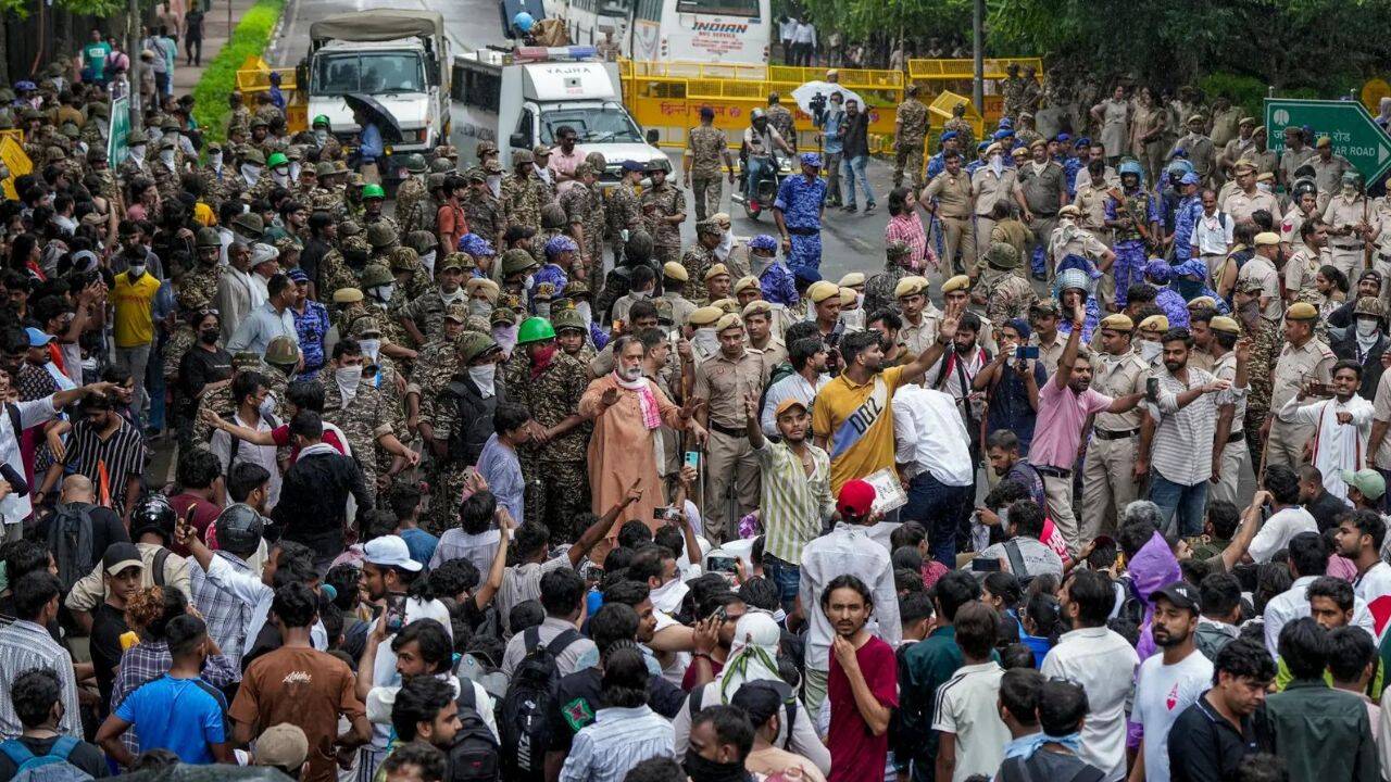 Woman files FIR over morphed photo displayed at Delhi protest