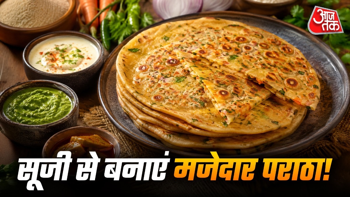 Quick Semolina Paratha Recipe Offers Tasty Breakfast Alternative