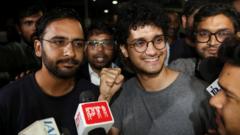 Two Indian opposition figures released after election chief protest arrest