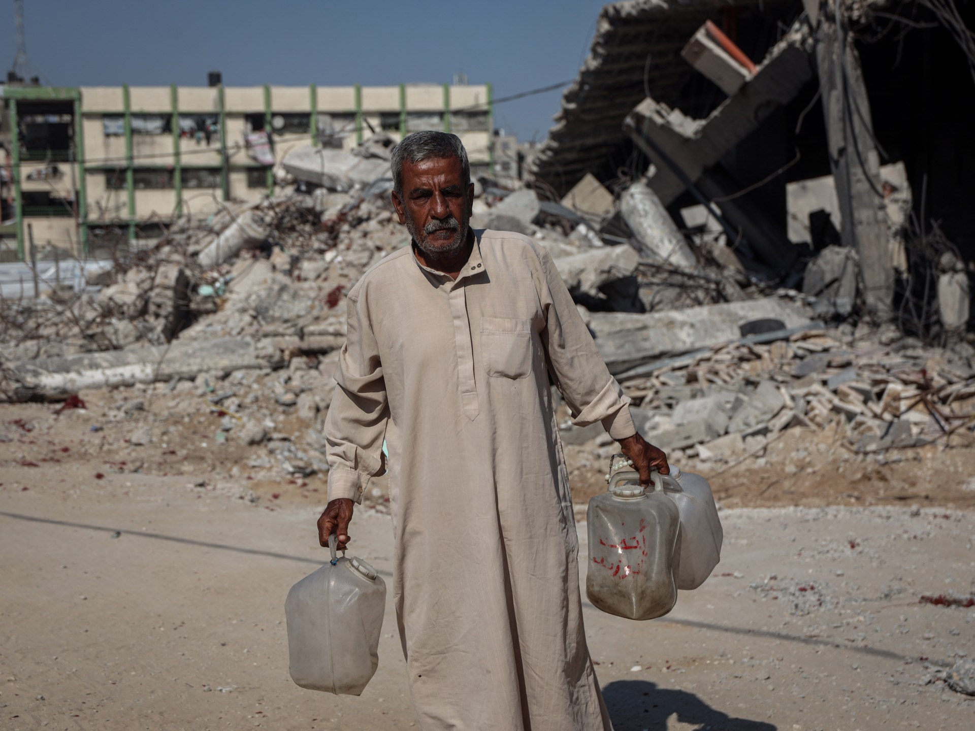 Destruction of Gaza desalination plant deepens water shortage crisis
