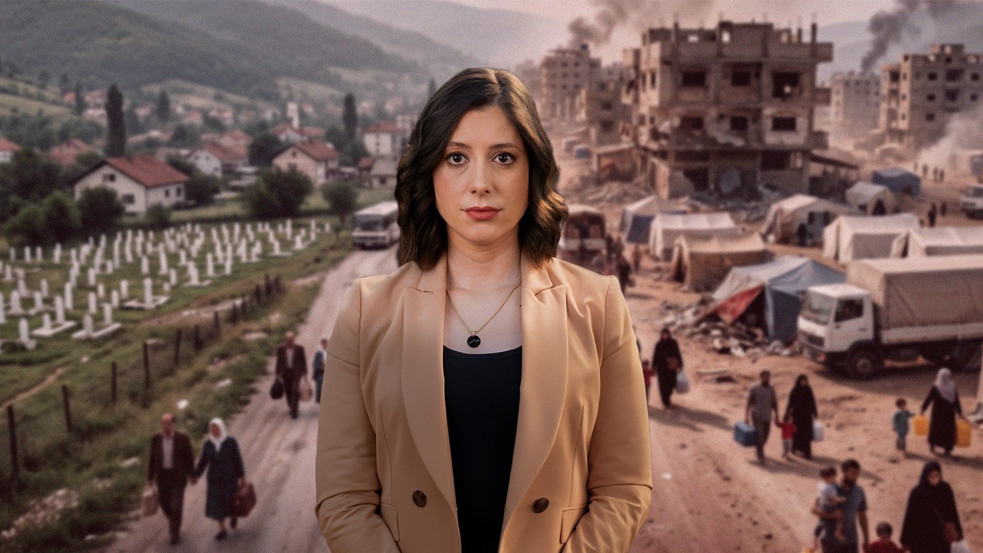 Analysts draw parallels between Gaza conflict and Srebrenica genocide