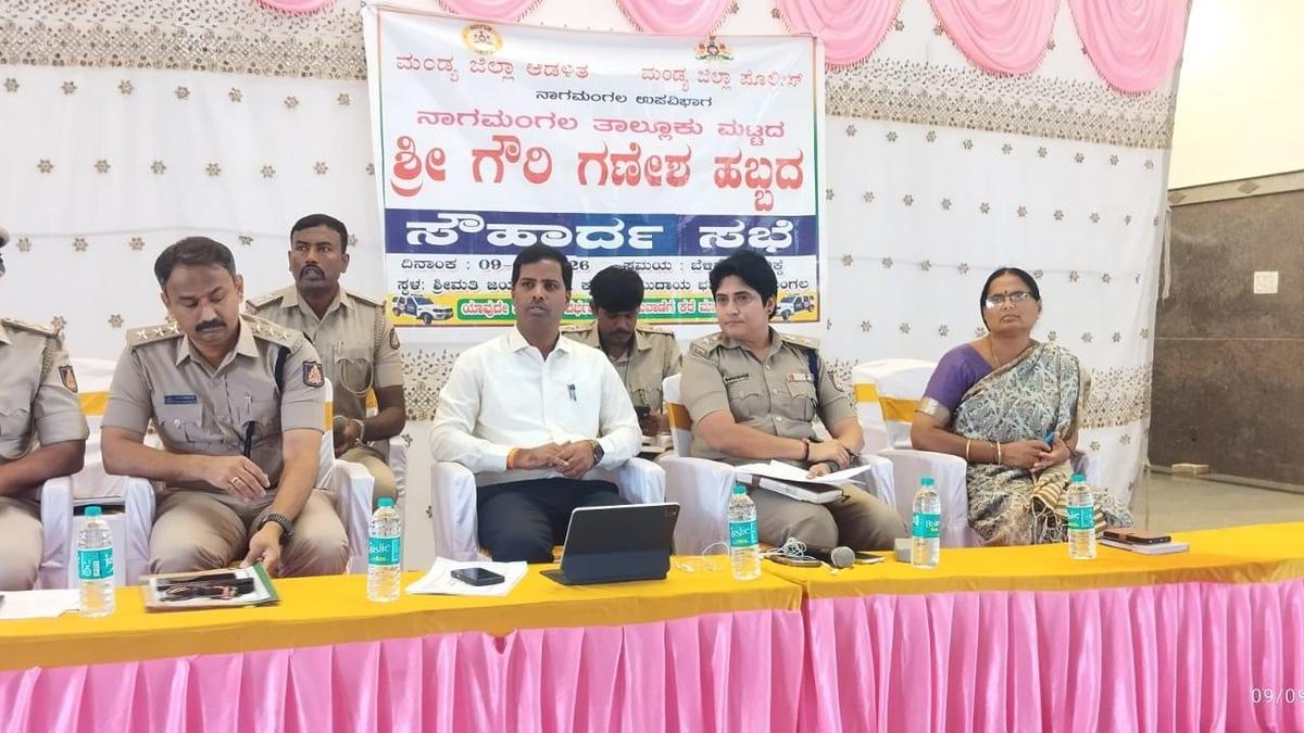 Mandya DC warns against violence during Ganesha festival celebrations