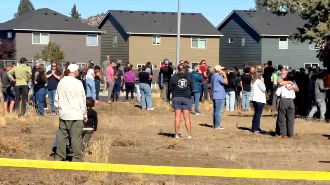 Gunman wounds multiple students at Oregon elementary school before being shot dead