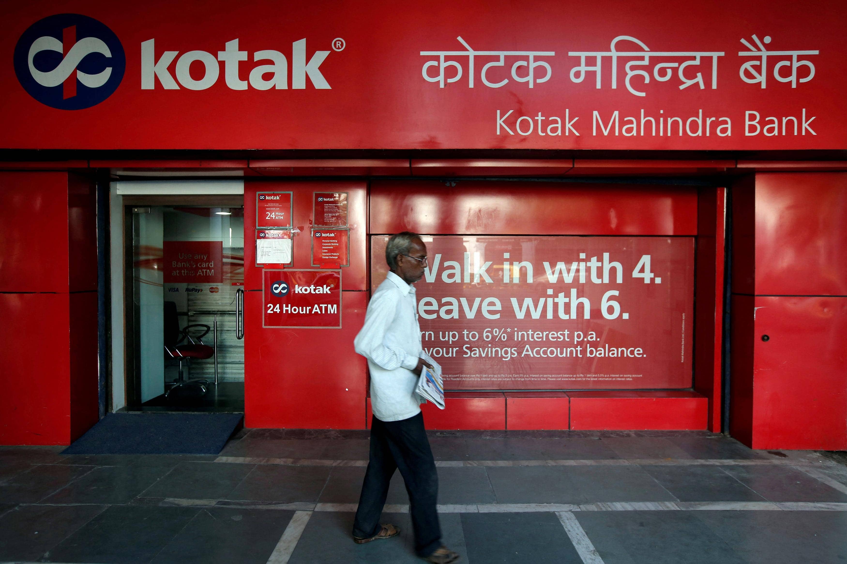 Kotak Mahindra Bank's Q2 profit surges 26% to ₹5,645 crore
