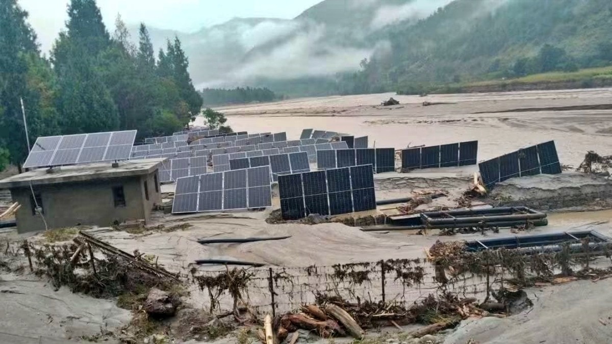Bhutan's glacial lake outburst poses downstream flood risk to India