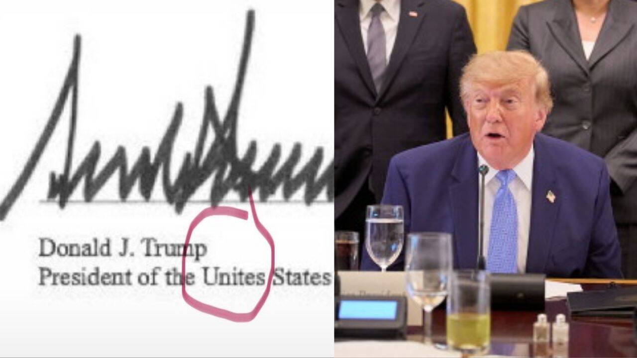 AI Safety Accord Marred by Typo Under Trump's Signature