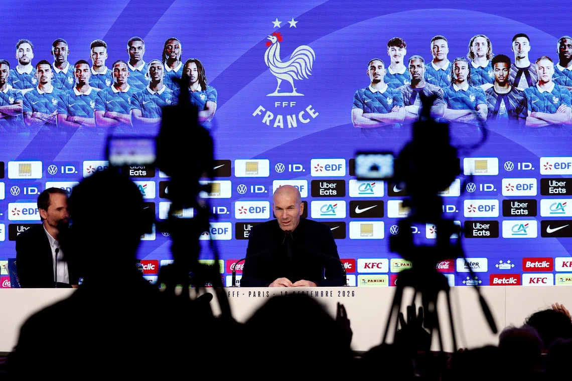 Mbappe hails dream scenario as Zidane takes France helm