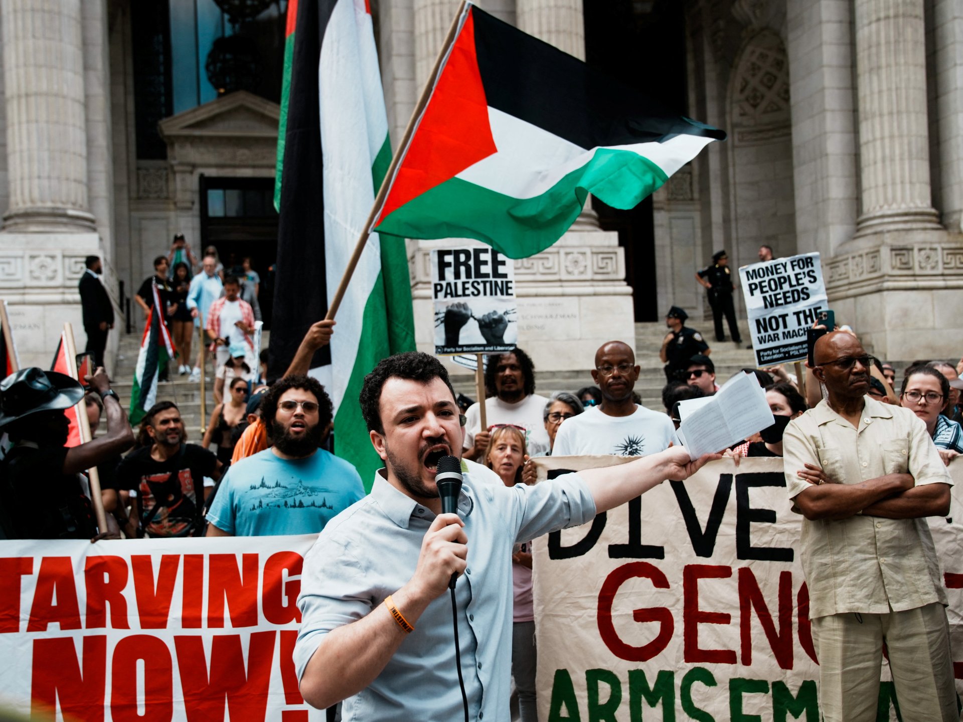 Pro-Palestinian activist sues Columbia University over alleged discrimination